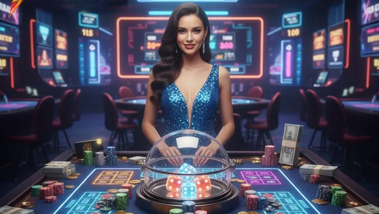 Smartphone displaying the 777 online casino app interface with various games